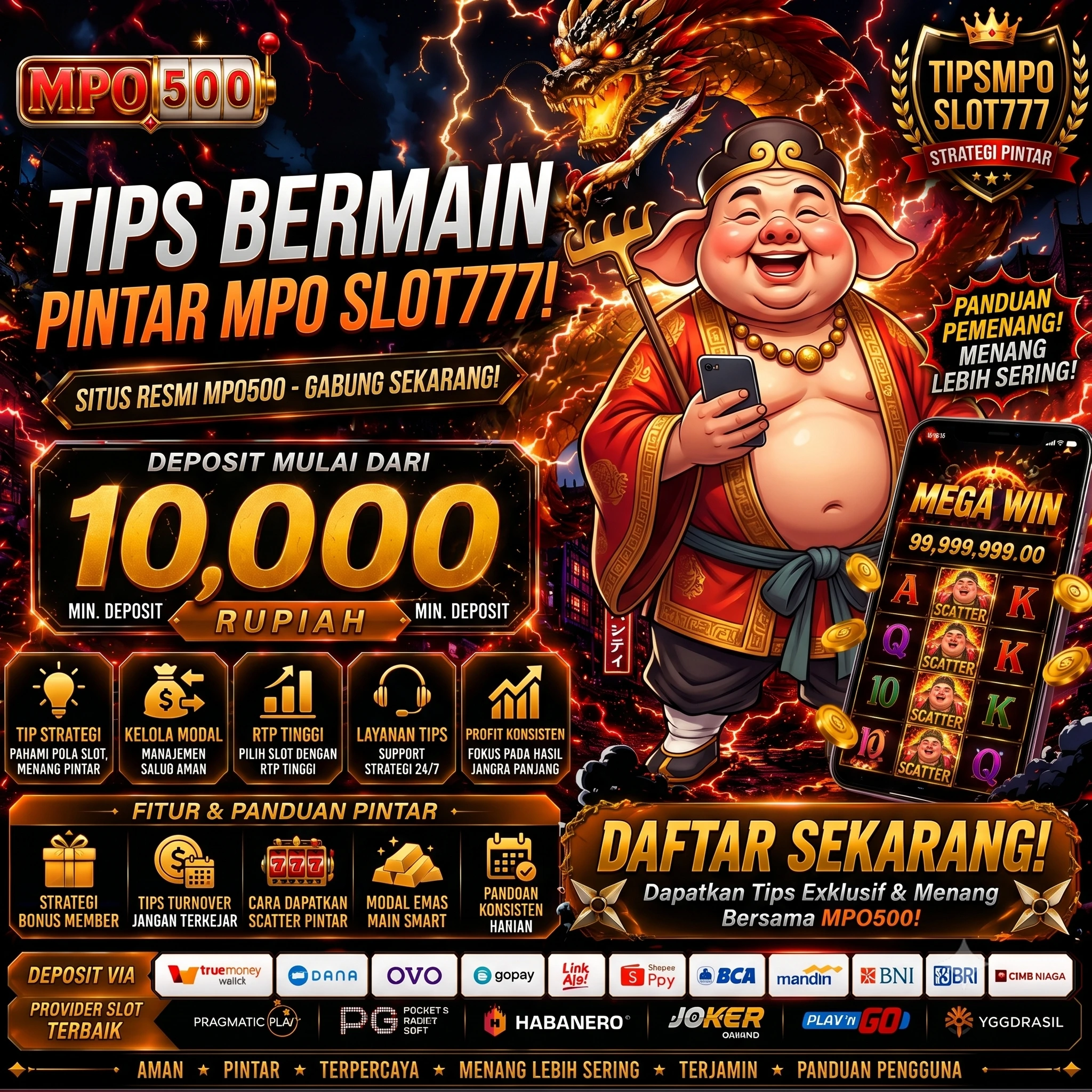 Tips Bermain Pintar MPO Slot777 di Situs Resmi MPO500