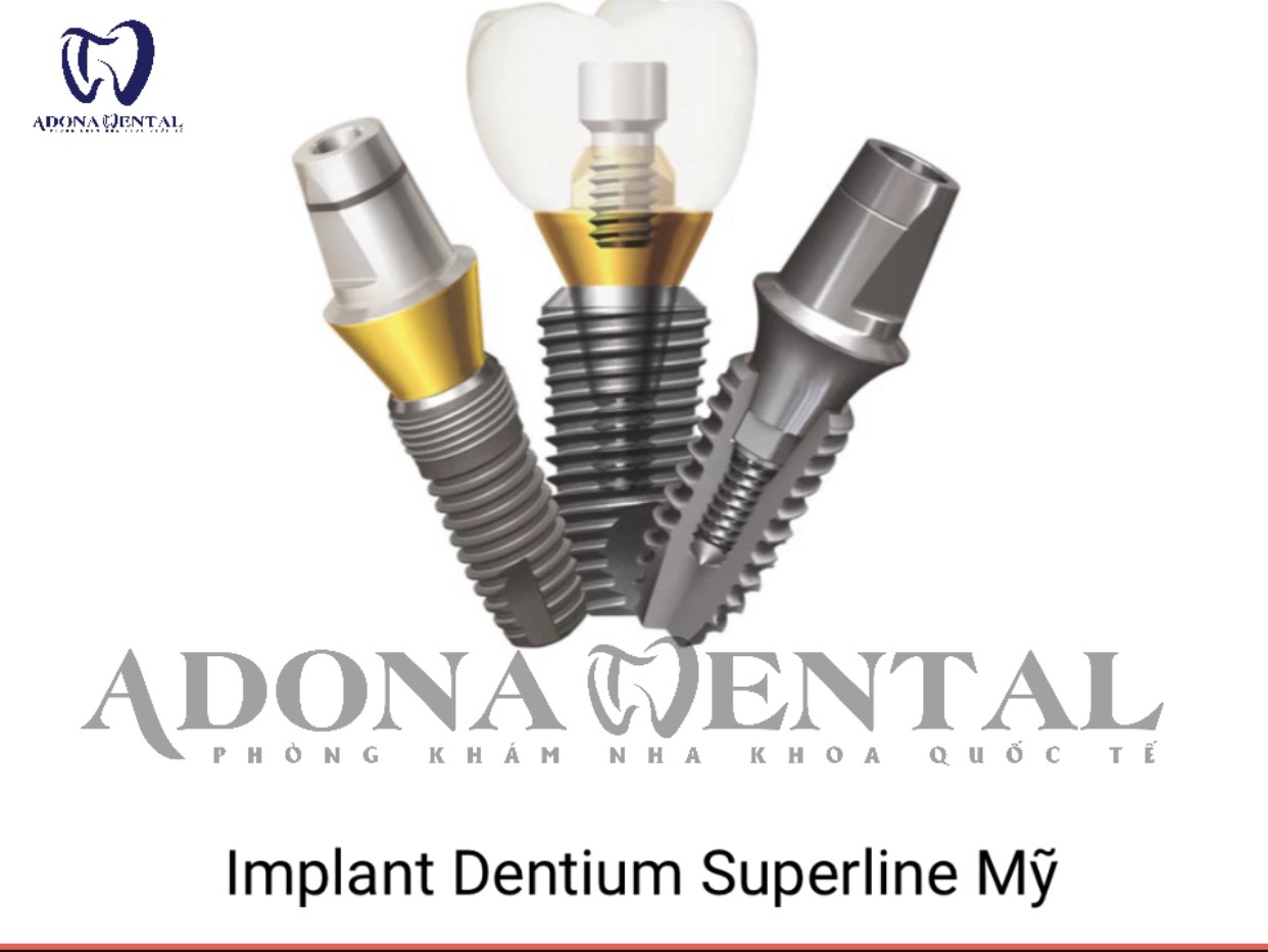 Trụ Implant Dentium Mỹ